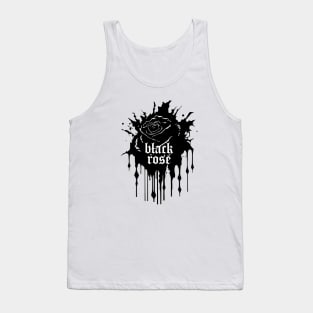 black rose Tank Top